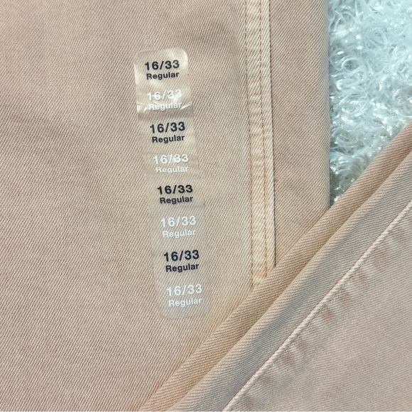 Gap Pink High Rise Vintage Slim Ankle Pants Sz 16 NWT (Flawed) - Picture 8 of 11